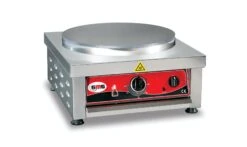 GMG - Crepes-Eisen - Ø 40 + 40cm -Plattendurchmesser 40cm - Backplatte Teflonbeschichtet - 50° - 300° - Gehäuse Edelstahl -Cookmax-Shop 1e8e2508 bdbb 4893 87fa cf82b8c03a13