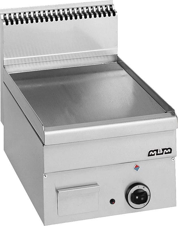 MBM Auftisch-Gas-Grillplatte , Stahl Glatt 6,0 KW 4 MBM Auftisch-Gas-Grillplatte , Stahl Glatt 6,0 KW – Bild 2