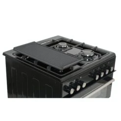 Simfer Gusseisen-Grillplatte | 47 X 23 Cm | Für 60 Cm Gaskochfelder, Kohlegrill, Elektrogrill | Gerippt | Topfträger-Klammern | Grillzubehör | Schwarz -Cookmax-Shop 8ab8042f 1677 49c0 9779 e4b992eacfd3