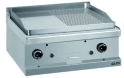 MBM Auftisch-Elektro-Grillplatte , Stahl Verchromt 1/2 Glatt + 1/2 Gerillt 8,0 KW -Cookmax-Shop a20973c2 95a2 4e4a 91bb a767805087db
